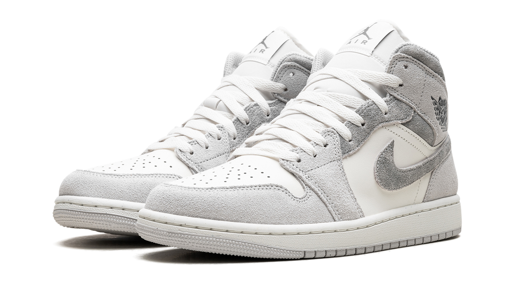 Air Jordan 1 Mid SE Neutral Grey Sail - MNR Sneakers