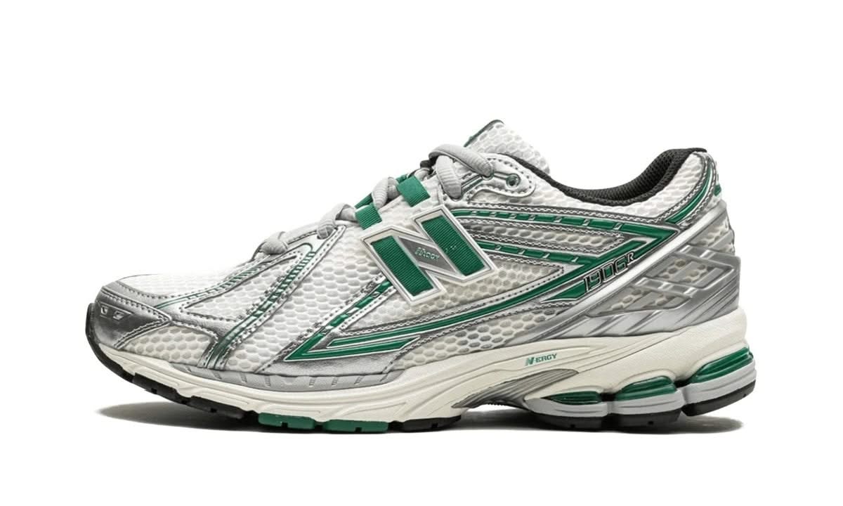 1906R Silver Metallic Nightwatch Green - MNR Sneakers