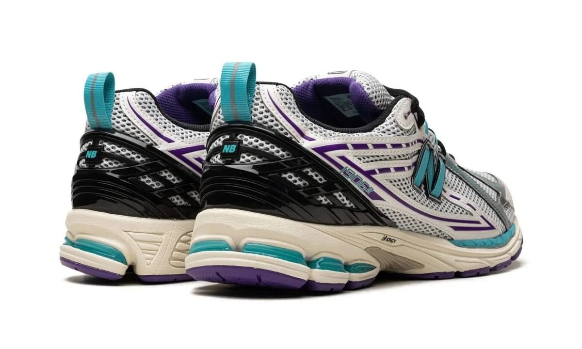1906R White Aqua Purple - MNR Sneakers
