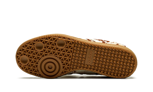 Samba LT Cow Print Brown White - JS3931