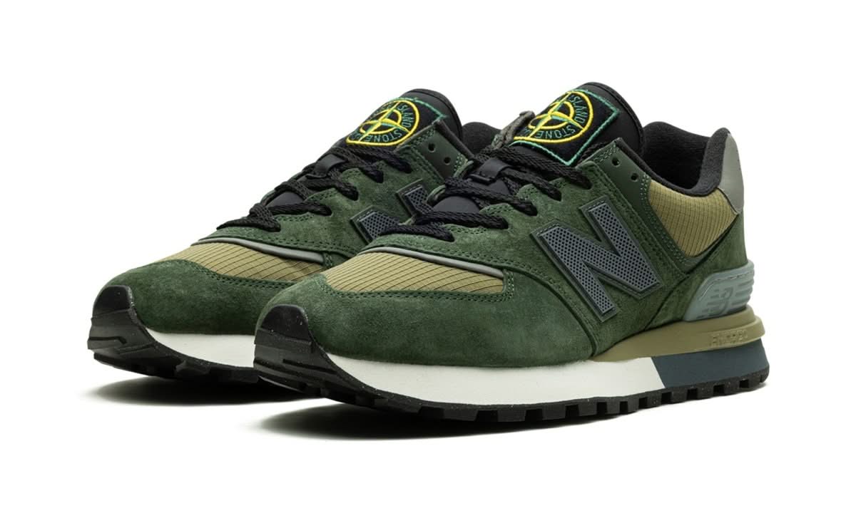 574 Legacy Stone Island Dark Green - MNR Sneakers