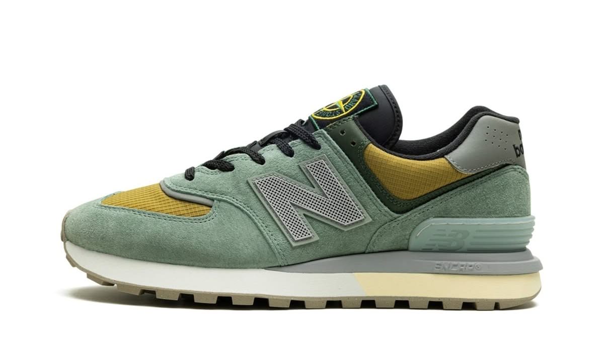 574 Legacy Stone Island Light Green - MNR Sneakers