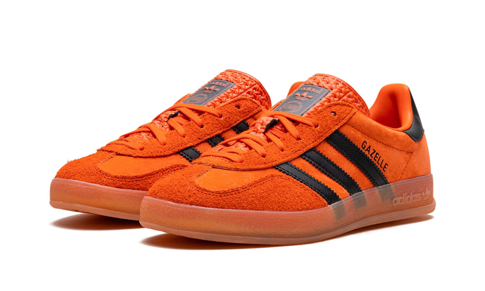 Gazelle Indoor Orange Gum - MNR Sneakers