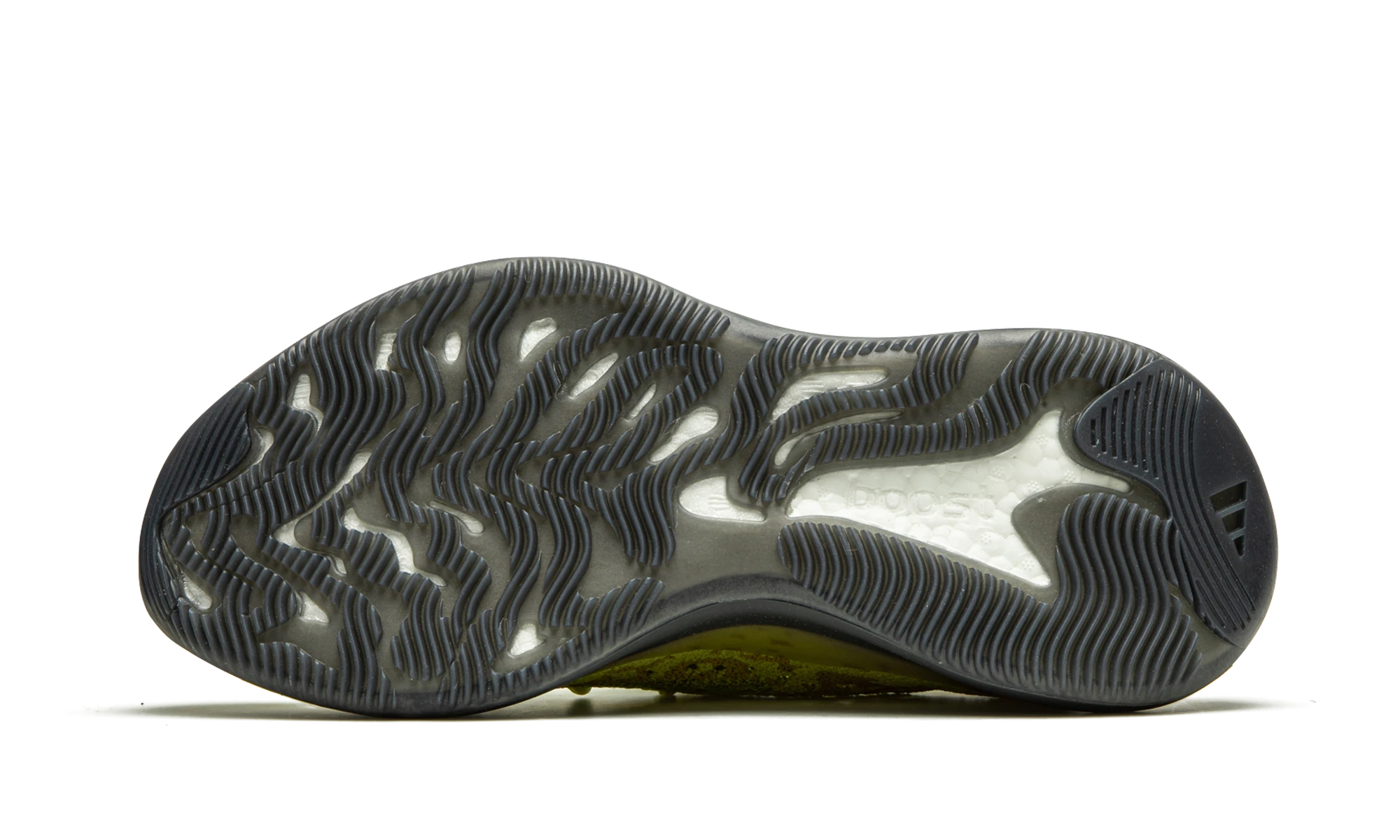 Basket Adidas Yeezy Boost 380 Hylte Glow en maille, disponible en France, Suisse, Belgique et Luxembourg — vue de profil extérieur.