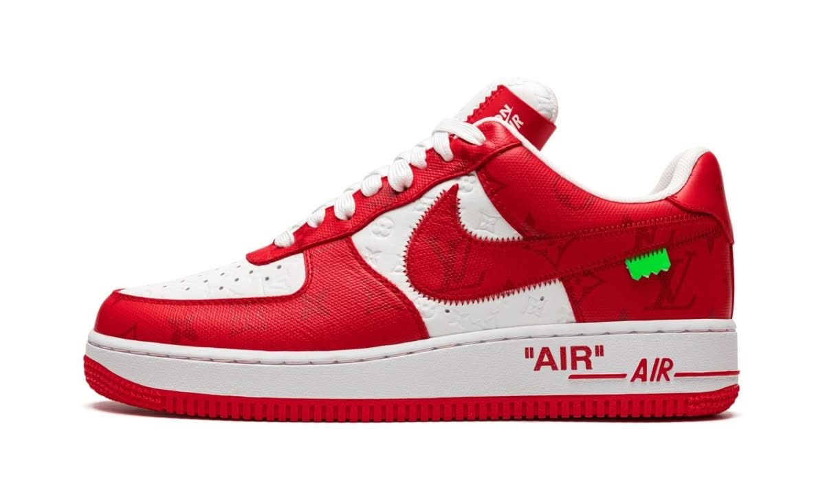 Air Force 1 Low Louis Vuitton White Red - MNR Sneakers