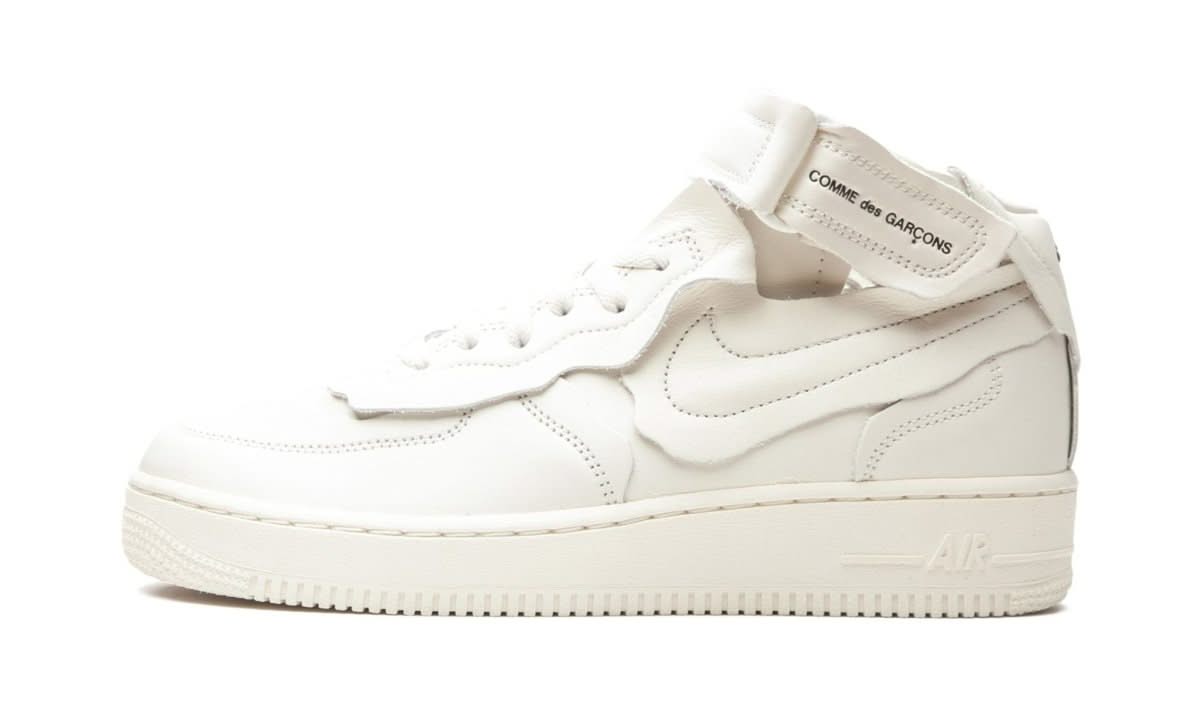 Air Force 1 Mid Comme des Garcons White - MNR Sneakers