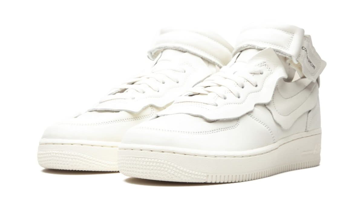Air Force 1 Mid Comme des Garcons White - MNR Sneakers