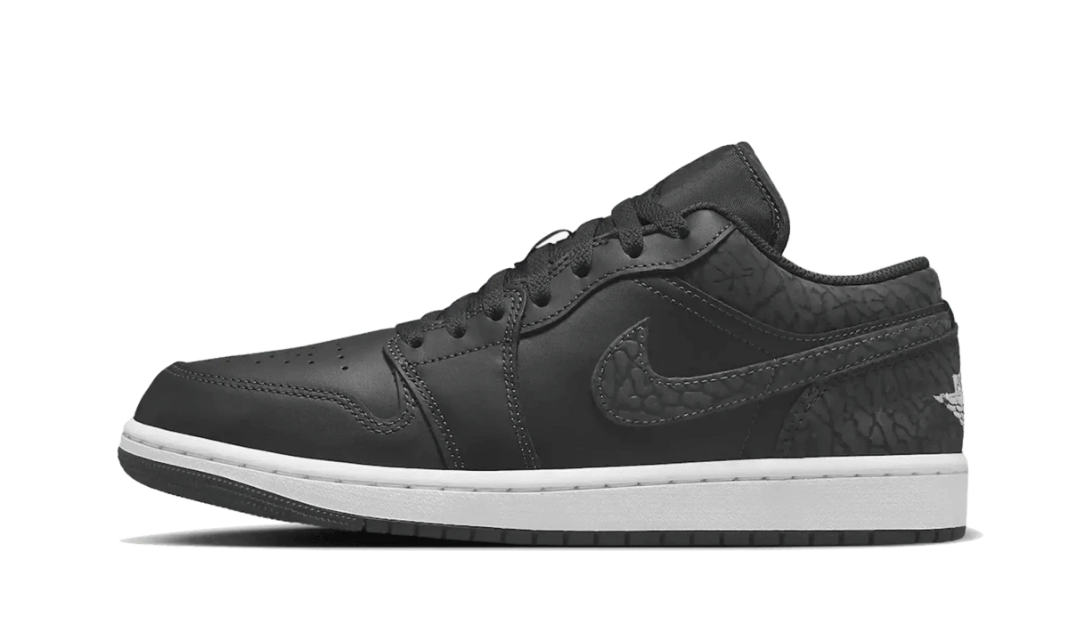 Air Jordan 1 Low Black Elephant - MNR Sneakers