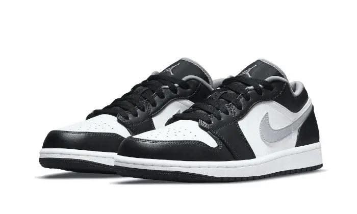 Air Jordan 1 Low Black White Particle Grey - MNR Sneakers