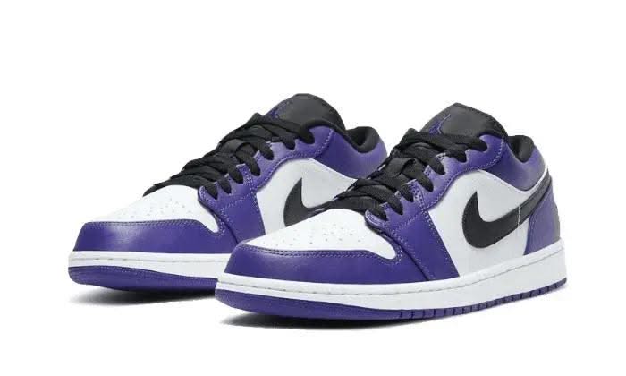 Air Jordan 1 Low Court Purple - MNR Sneakers