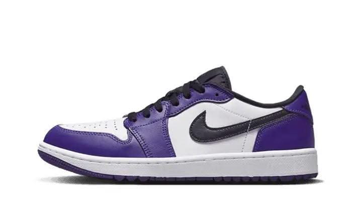 Air Jordan 1 Low Golf Court Purple - MNR Sneakers