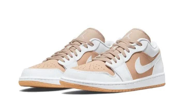 Air Jordan 1 Low Hemp White - MNR Sneakers