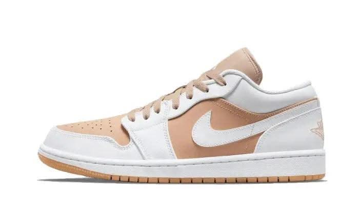 Air Jordan 1 Low Hemp White - MNR Sneakers
