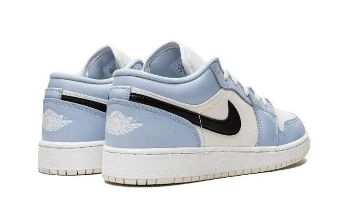 Air Jordan 1 Low Ice Blue Black - MNR Sneakers