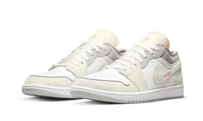 Air Jordan 1 Low Inside Out Cream White Light Grey - MNR Sneakers