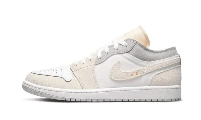 Air Jordan 1 Low Inside Out Cream White Light Grey - MNR Sneakers