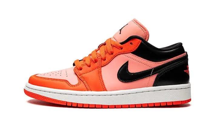 Air Jordan 1 Low Orange Black - MNR Sneakers