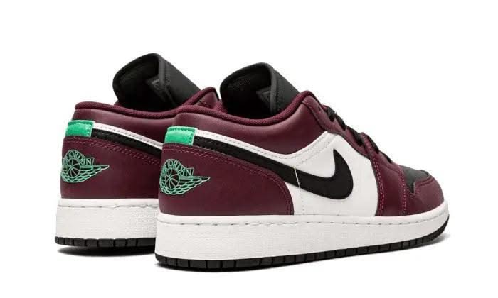 Air Jordan 1 Low SE Dark Beetroot Black Roma Green - MNR Sneakers