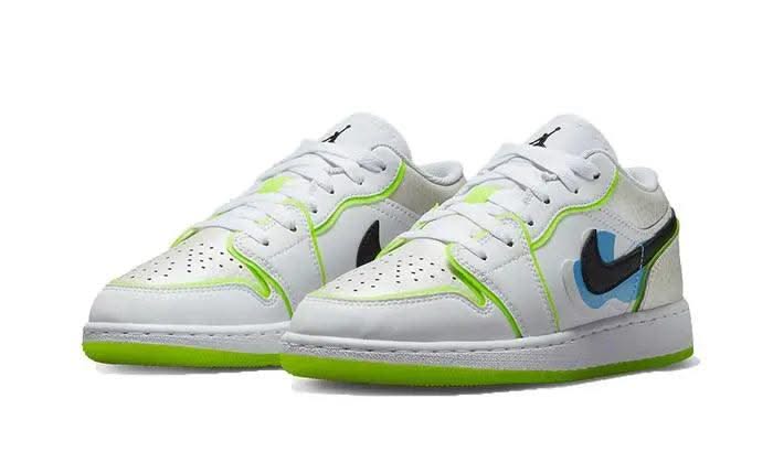 Air Jordan 1 Low SE Warped Swoosh - MNR Sneakers