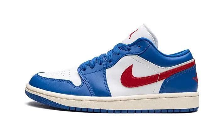 Air Jordan 1 Low Sport Blue Gym Red - MNR Sneakers