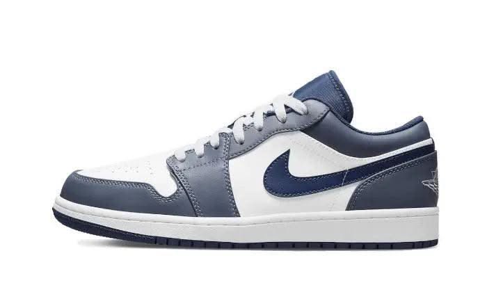 Air Jordan 1 Low Steel Blue - MNR Sneakers