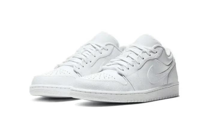 Air Jordan 1 Low Triple White - MNR Sneakers