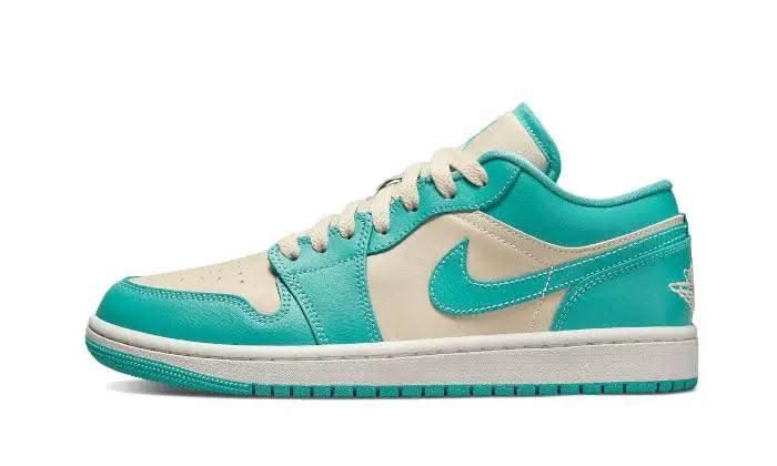 Air Jordan 1 Low Tropical Teal - MNR Sneakers