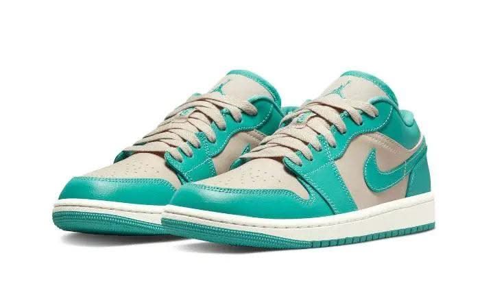 Air Jordan 1 Low Tropical Teal - MNR Sneakers