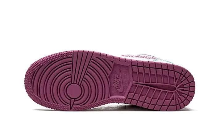 Air Jordan 1 Low White Light Bordeaux - MNR Sneakers