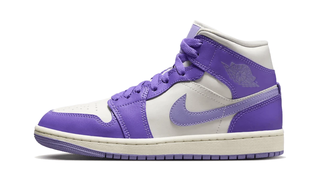Air Jordan 1 Mid Action Grape - MNR Sneakers