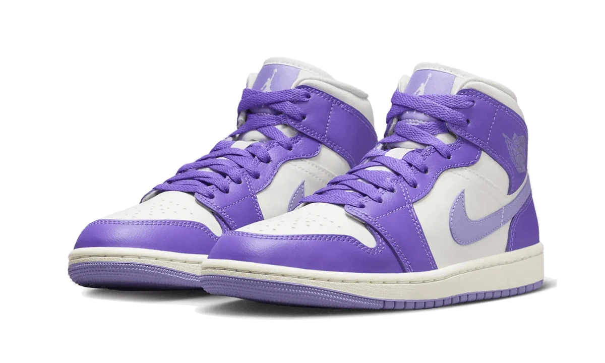 Air Jordan 1 Mid Action Grape - MNR Sneakers