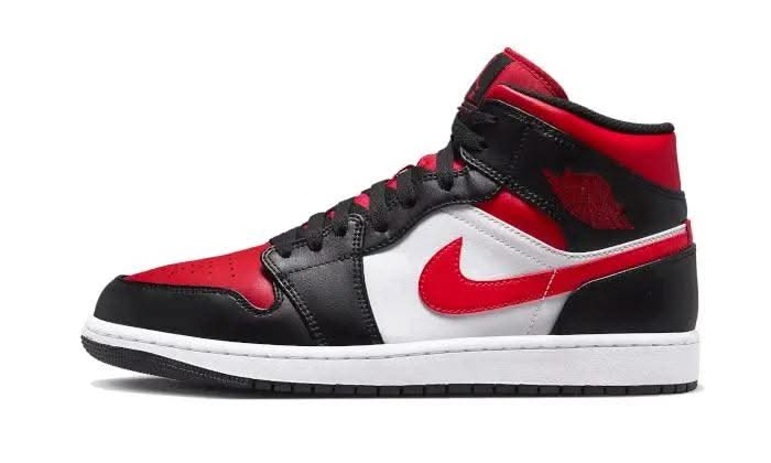 Air Jordan 1 Mid Alternate Bred Toe - MNR Sneakers