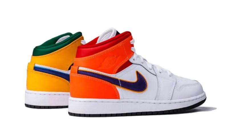 Air Jordan 1 Mid Alternate Multi-Color - MNR Sneakers