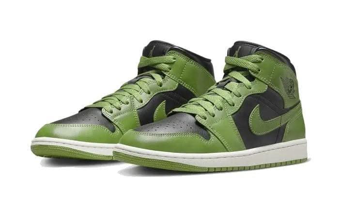 Air Jordan 1 Mid Altitude Green - MNR Sneakers
