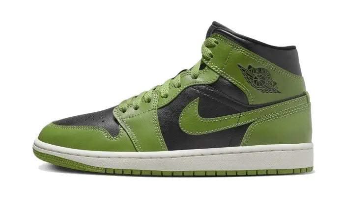 Air Jordan 1 Mid Altitude Green - MNR Sneakers