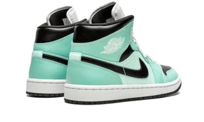 Air Jordan 1 Mid Aqua Blue Tint - MNR Sneakers