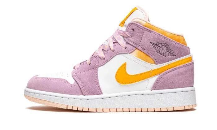 Air Jordan 1 Mid Arctic Pink - MNR Sneakers