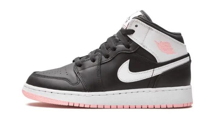 Air Jordan 1 Mid Arctic Pink Black - MNR Sneakers