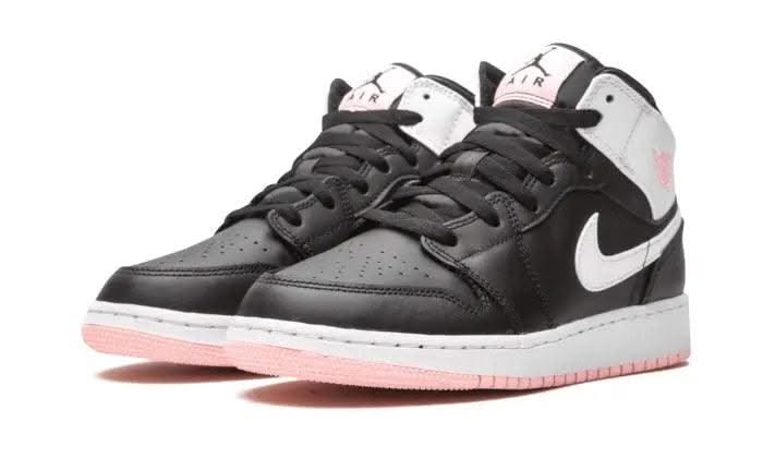 Air Jordan 1 Mid Arctic Pink Black - MNR Sneakers