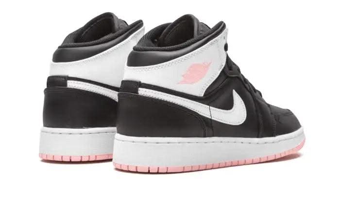 Air Jordan 1 Mid Arctic Pink Black - MNR Sneakers