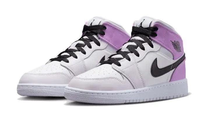 Air Jordan 1 Mid Barely Grape - MNR Sneakers