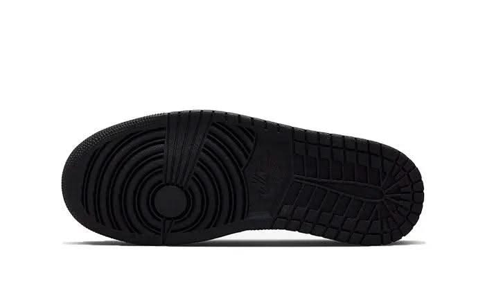 Air Jordan 1 Mid Black Gym Red - MNR Sneakers