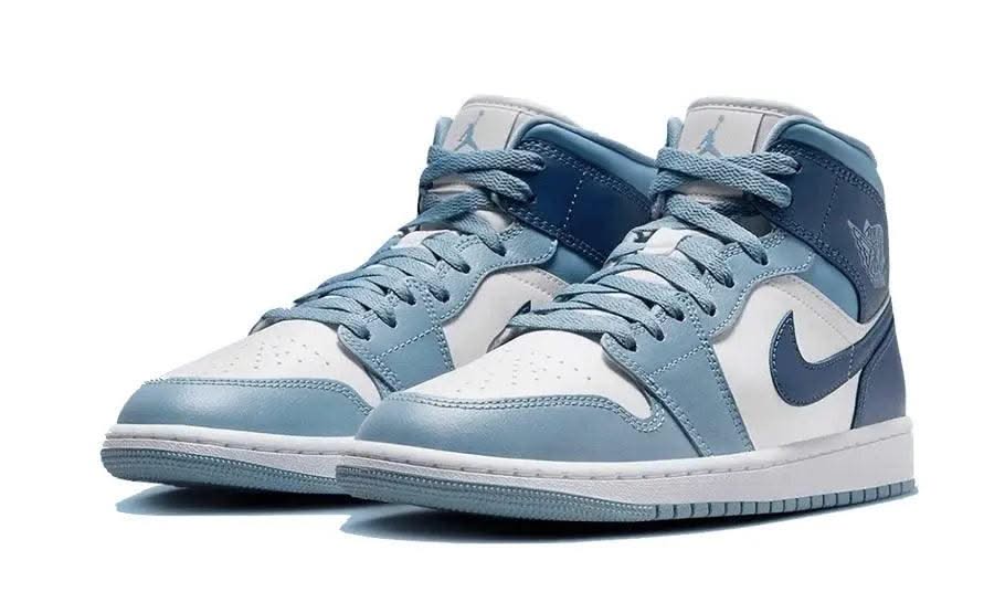 Air Jordan 1 Mid Blue - MNR Sneakers