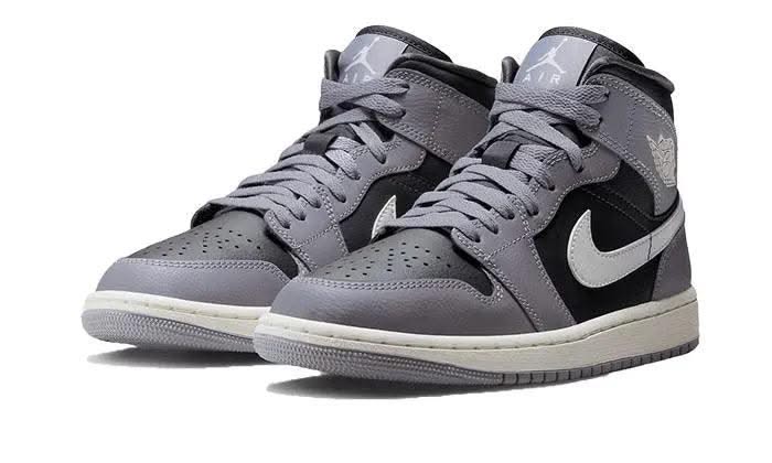 Air Jordan 1 Mid Cement Grey - MNR Sneakers