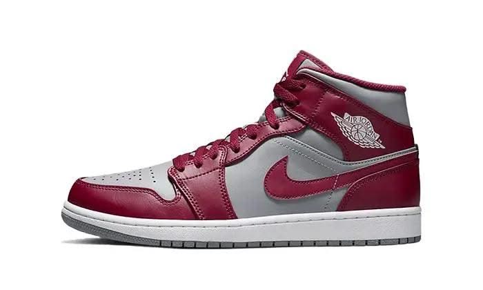 Air Jordan 1 Mid Cherrywood Red - MNR Sneakers