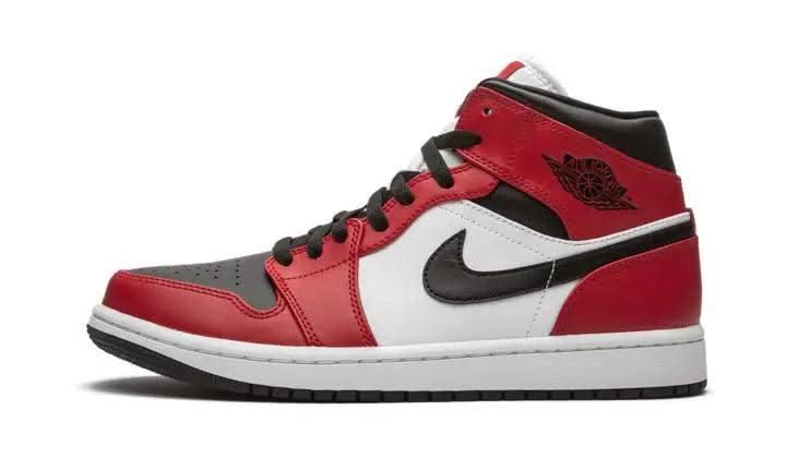 Air Jordan 1 Mid Chicago Black Toe - MNR Sneakers