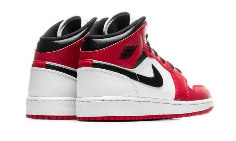 Air Jordan 1 Mid Chicago White - MNR Sneakers