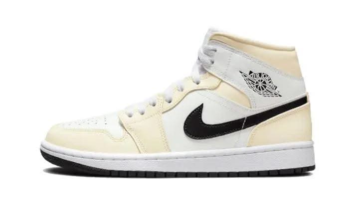 Air Jordan 1 Mid Coconut Milk - MNR Sneakers