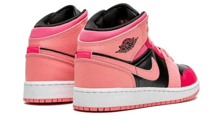 Air Jordan 1 Mid Coral Chalk Pink - MNR Sneakers