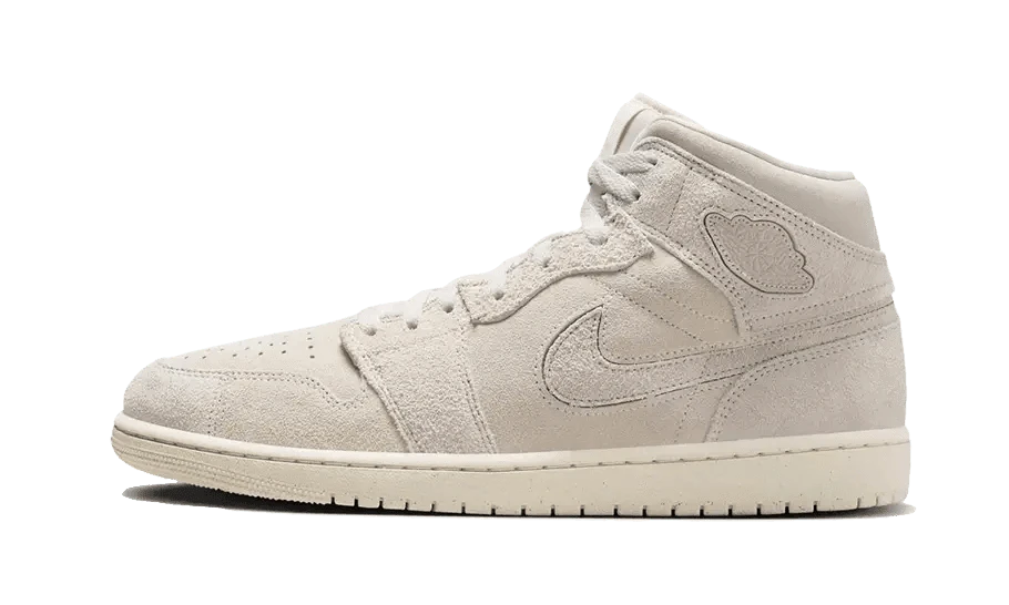 Air Jordan 1 Mid Craft Suede Ivory - MNR Sneakers